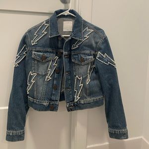 Sandro Denim Jacket size 0